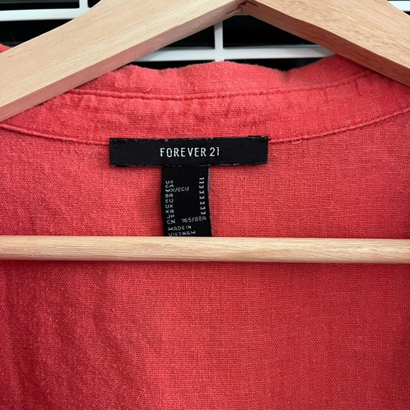 Cropped Linen Top - Picture 3 of 3